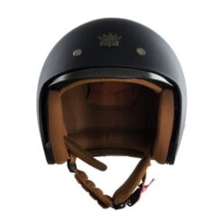 nón bảo hiểm 3/4 kính âm royal m139 đen trơn nhám