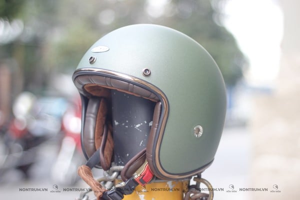nón balder light xanh lính