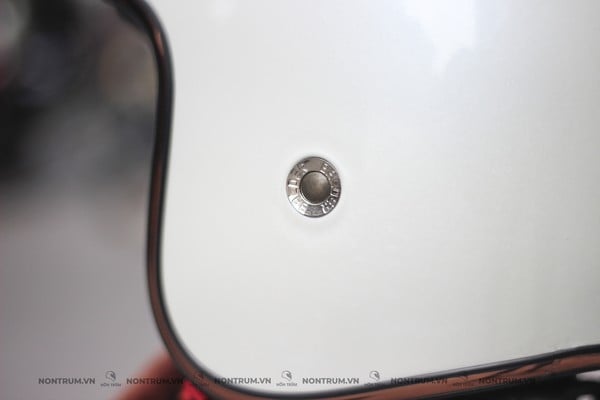 nón balder light trắng