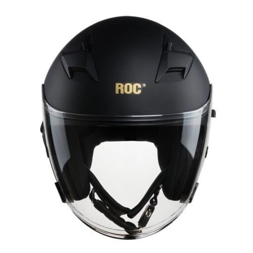 nón mũ bảo hiểm ROC R02 đen nhám