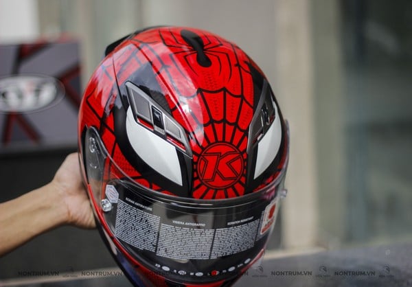 nón kyt spiderman
