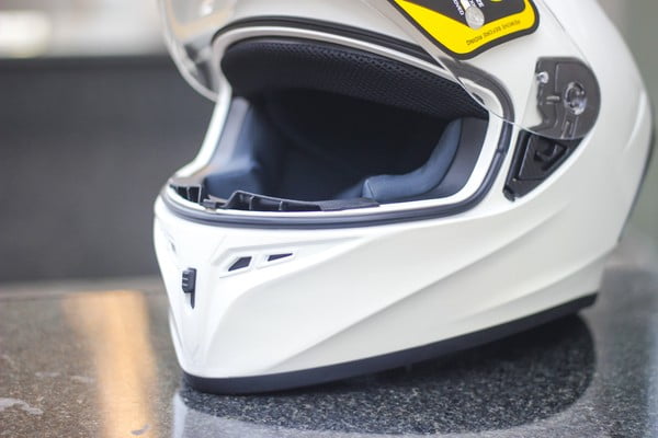 nón bảo hiểm fullface roc r01 trắng