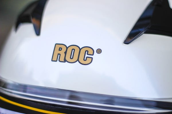 nón bảo hiểm fullface roc r01 trắng