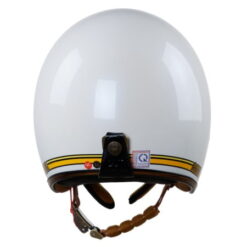nón bảo hiểm 3/4 royal m20c trắng line vàng