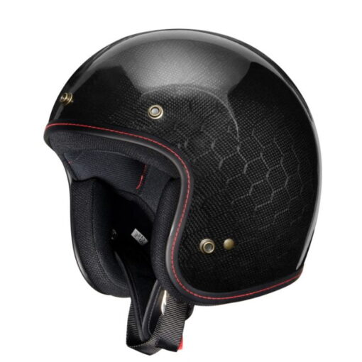 nón mũ bảo hiểm 3/4 carbon zealot nhật bản