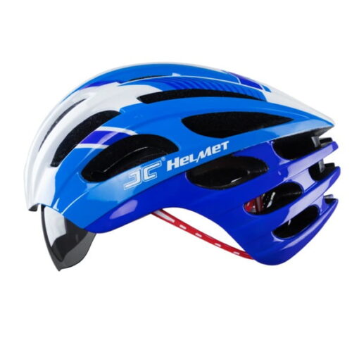 nón xe đạp JC 25 xanh