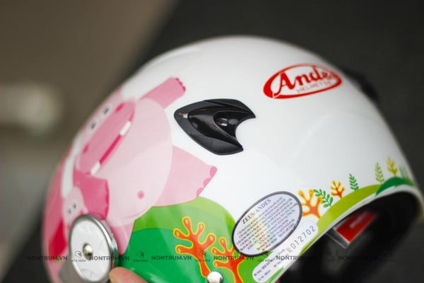 nón andes 108SK heo trắng