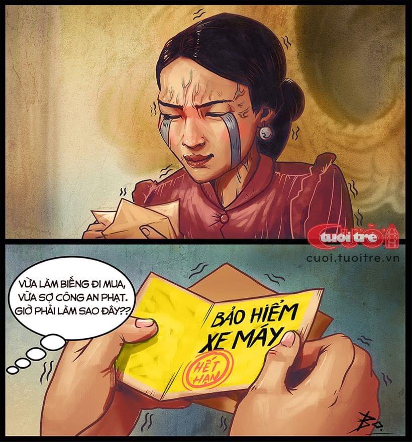 tặng bảo hiểm xe máy