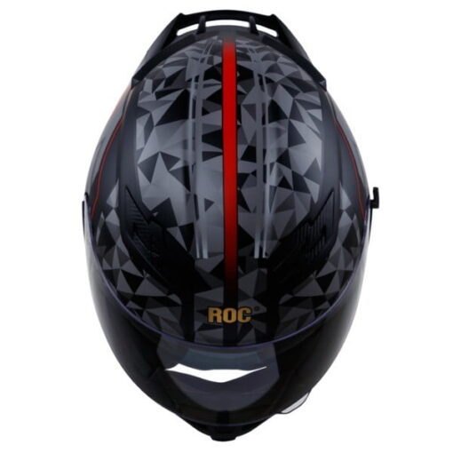 nón fullface ROC R03 V8 đỏ nhám