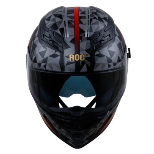 nón fullface ROC R03 V8 đỏ nhám