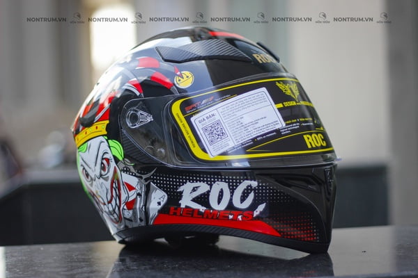 nón fullface ROC R05 Joker bóng