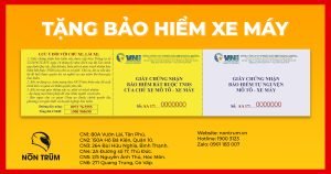 tặng bảo hiểm xe máy