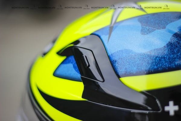 nón bảo hiểm 3/4 KYT blue