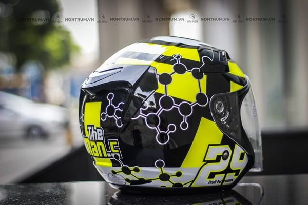 nón bảo hiểm 3/4 kyt venom iannone