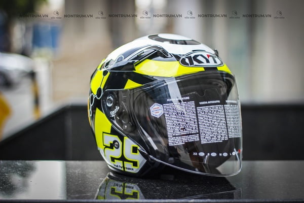 nón bảo hiểm 3/4 kyt venom iannone