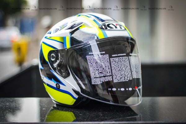 nón bảo hiểm 3/4 kyt venom locatelli
