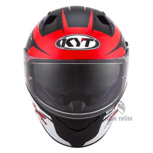 nón bảo hiểm kyt nfr track red gloss