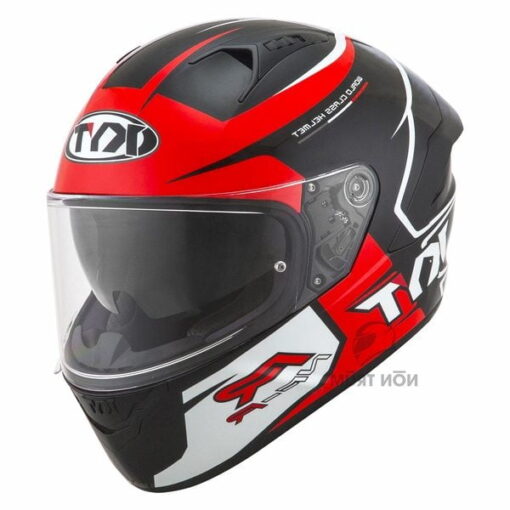 nón bảo hiểm kyt nfr track red gloss