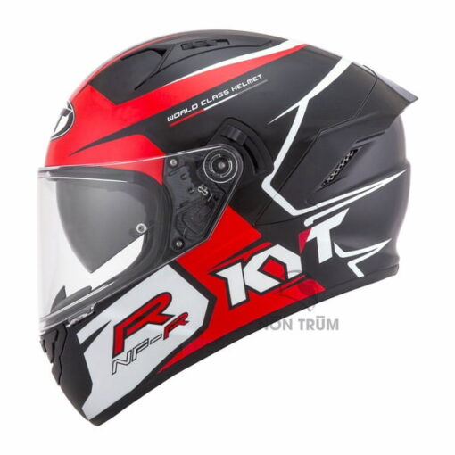nón bảo hiểm kyt nfr track red gloss