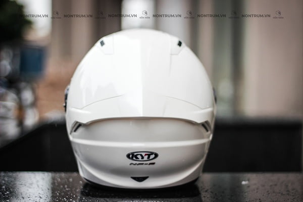 nón bảo hiểm fullface kyt nfr trắng
