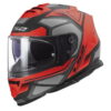 nón bảo hiểm fullface ls2 ff800 đỏ xám