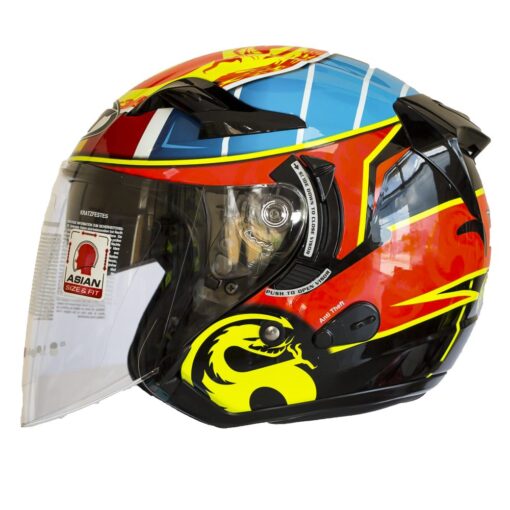 nón bảo hiểm 3/4 kyt venom espargaro red