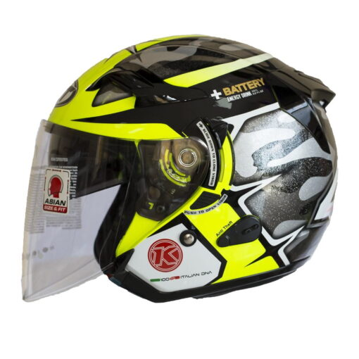 nón bảo hiểm 3/4 kyt venom espargaro gun