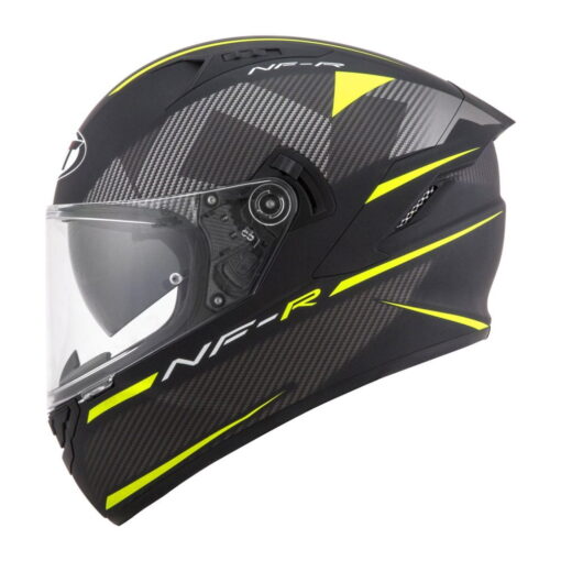nón bảo hiểm fullface kyt nfr logo yellow