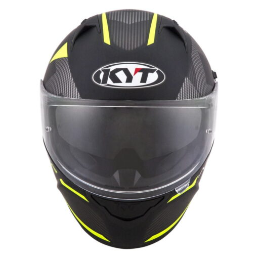 nón bảo hiểm fullface kyt nfr logo yellow