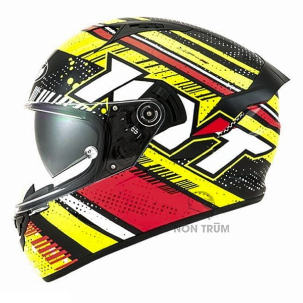 nón bảo hiểm kyt nfr energy red/yellow