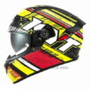 nón bảo hiểm kyt nfr energy red/yellow