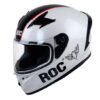nón bảo hiểm fullface ROC R01 v4 trắng