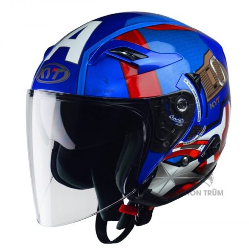 nón bảo hiểm 3/4 kyt venom captain