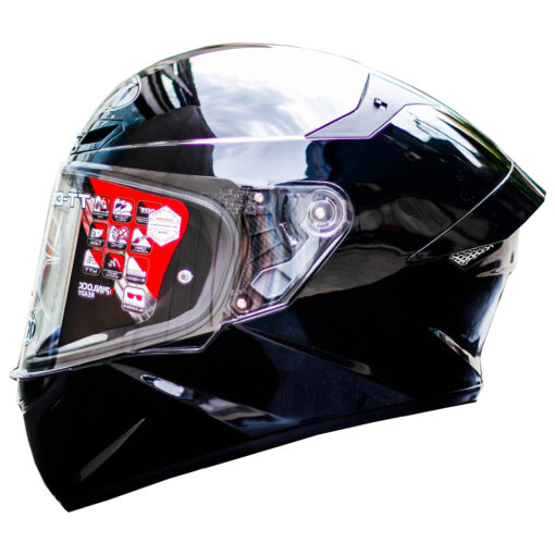 nón bảo hiểm fullface kyt tt-course đen