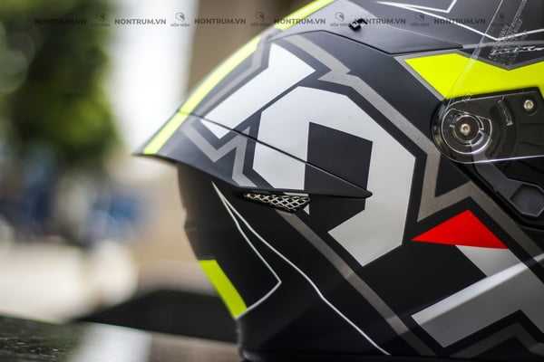 nón bảo hiểm fullface kyt tt-course electron yellow
