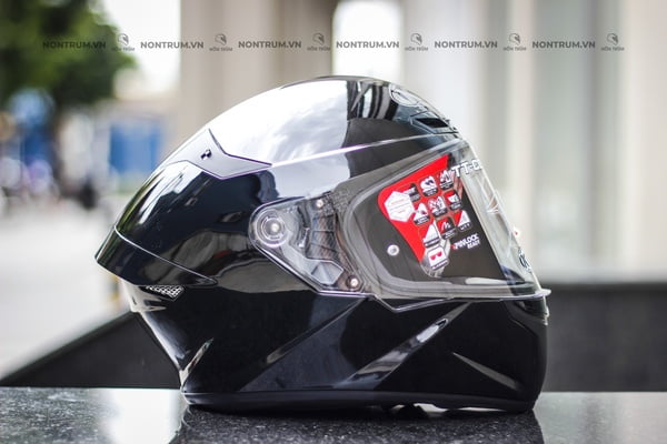 nón bảo hiểm fullface kyt tt-course đen