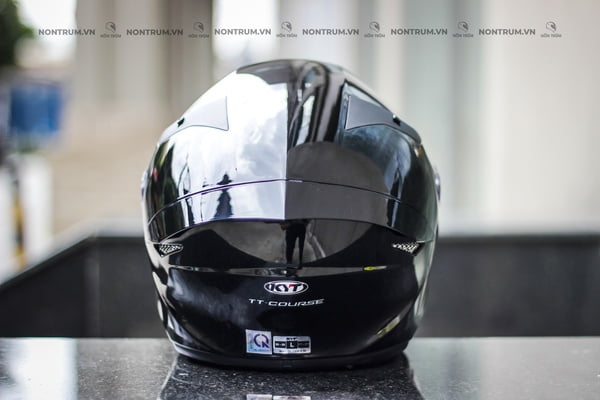 nón bảo hiểm fullface kyt tt-course đen