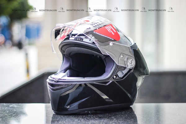 nón bảo hiểm fullface kyt tt-course đen