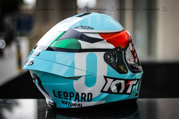 nón bảo hiểm fullface kyt tt-course leopard