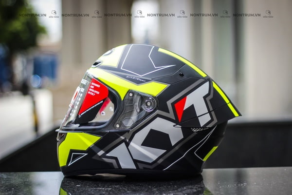 nón bảo hiểm fullface kyt tt-course electron yellow