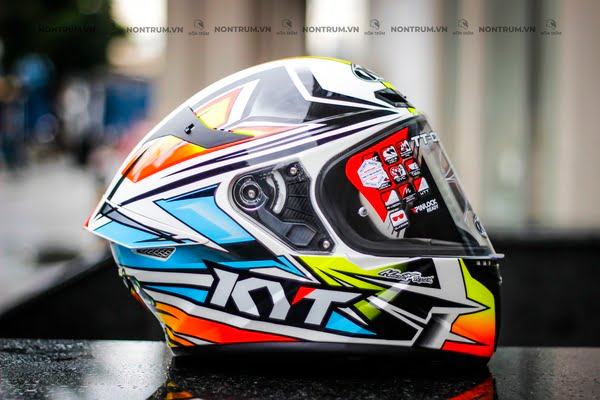 nón bảo hiểm fullface kyt tt-course kasma