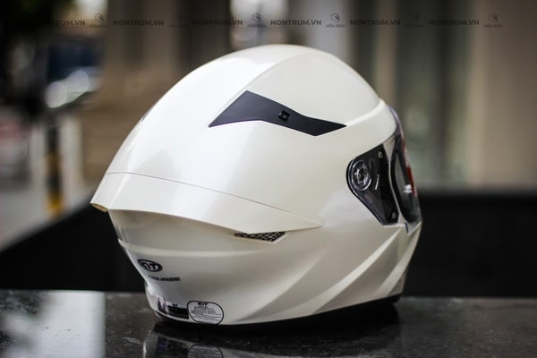 nón bảo hiểm fullface kyt tt-course trắng