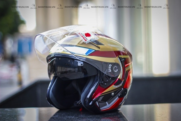 nón bảo hiểm 3/4 kyt venom ironman