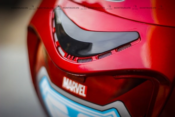 nón bảo hiểm 3/4 kyt venom ironman