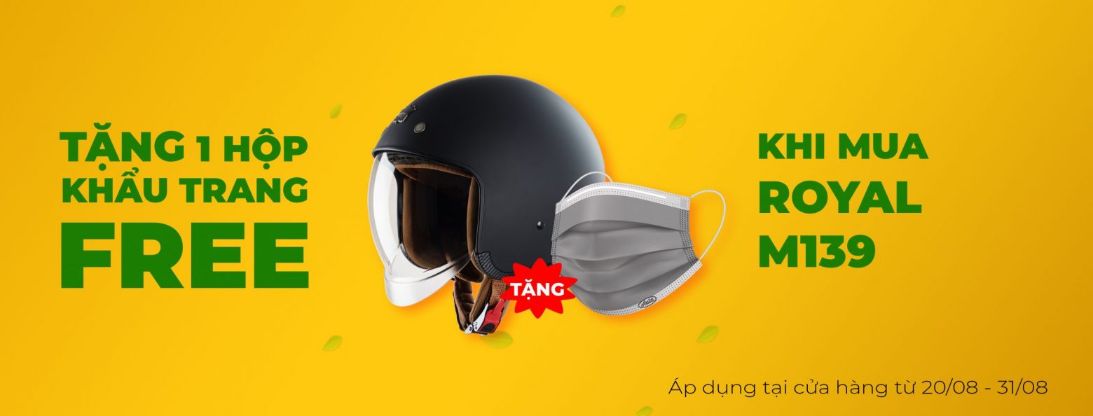 mua nón Royal m139 tặng 1 hộp khẩu trang