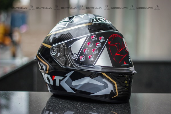 nón fullface KYT NX Race Carbon espargaro