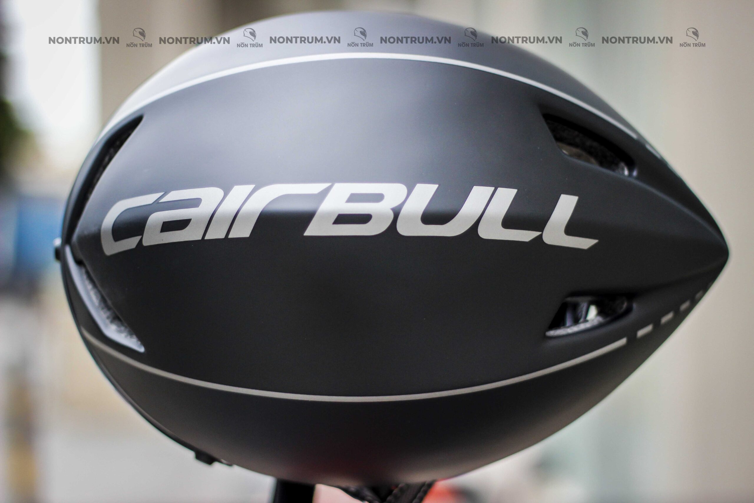 nón bảo hiểm cairbull đen xám 6