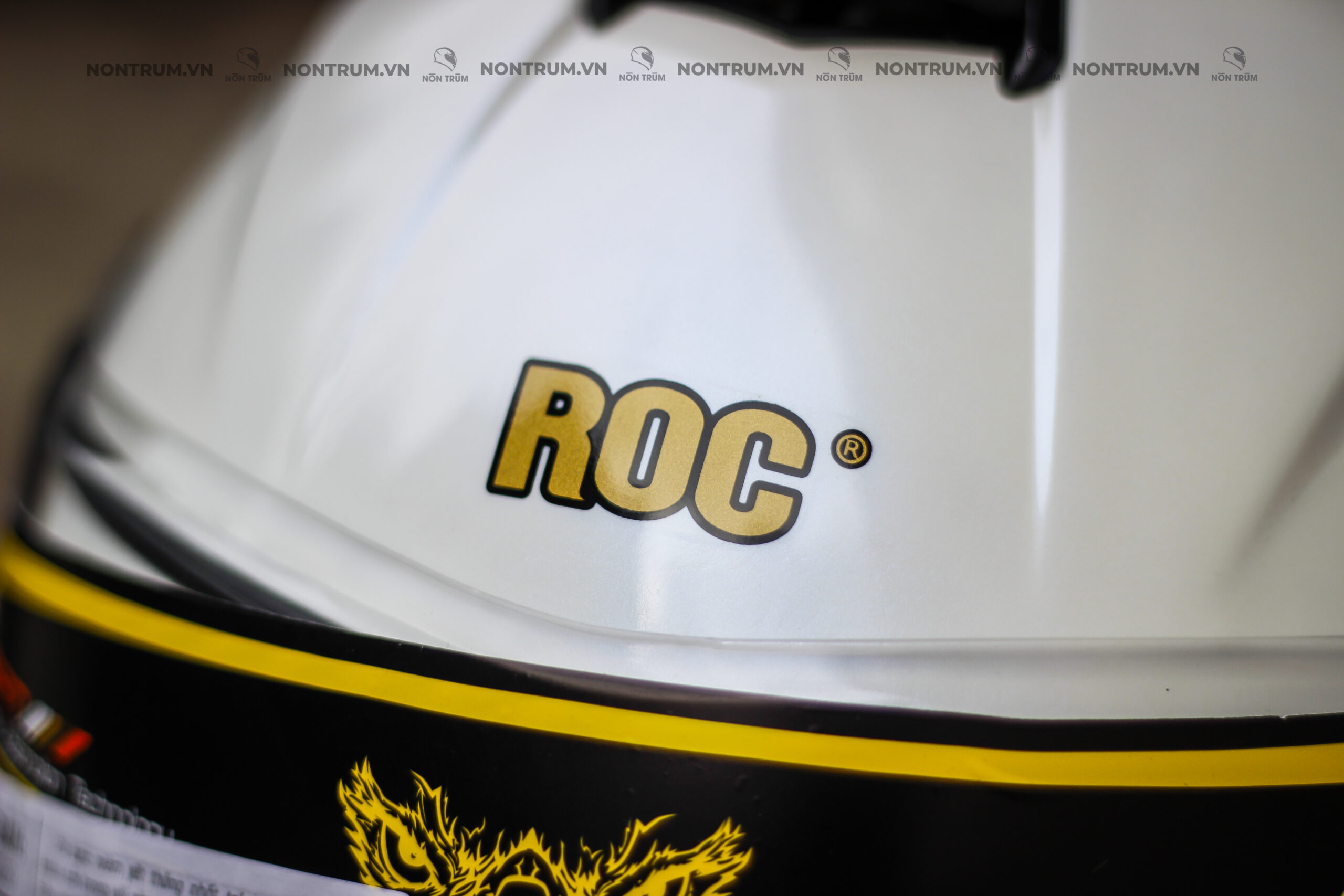 nón ROC R06 trắng 5