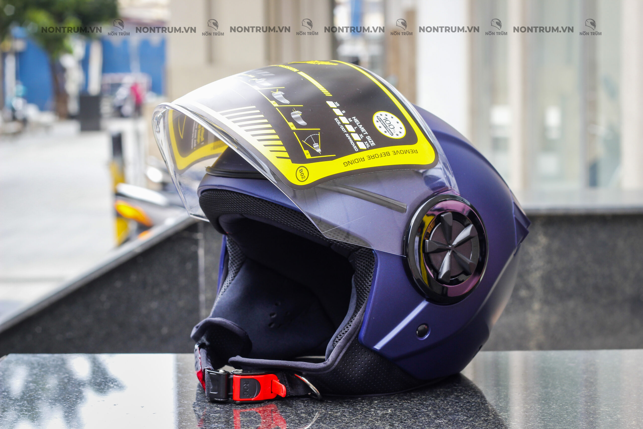 nón ROC R06 xanh mực 2