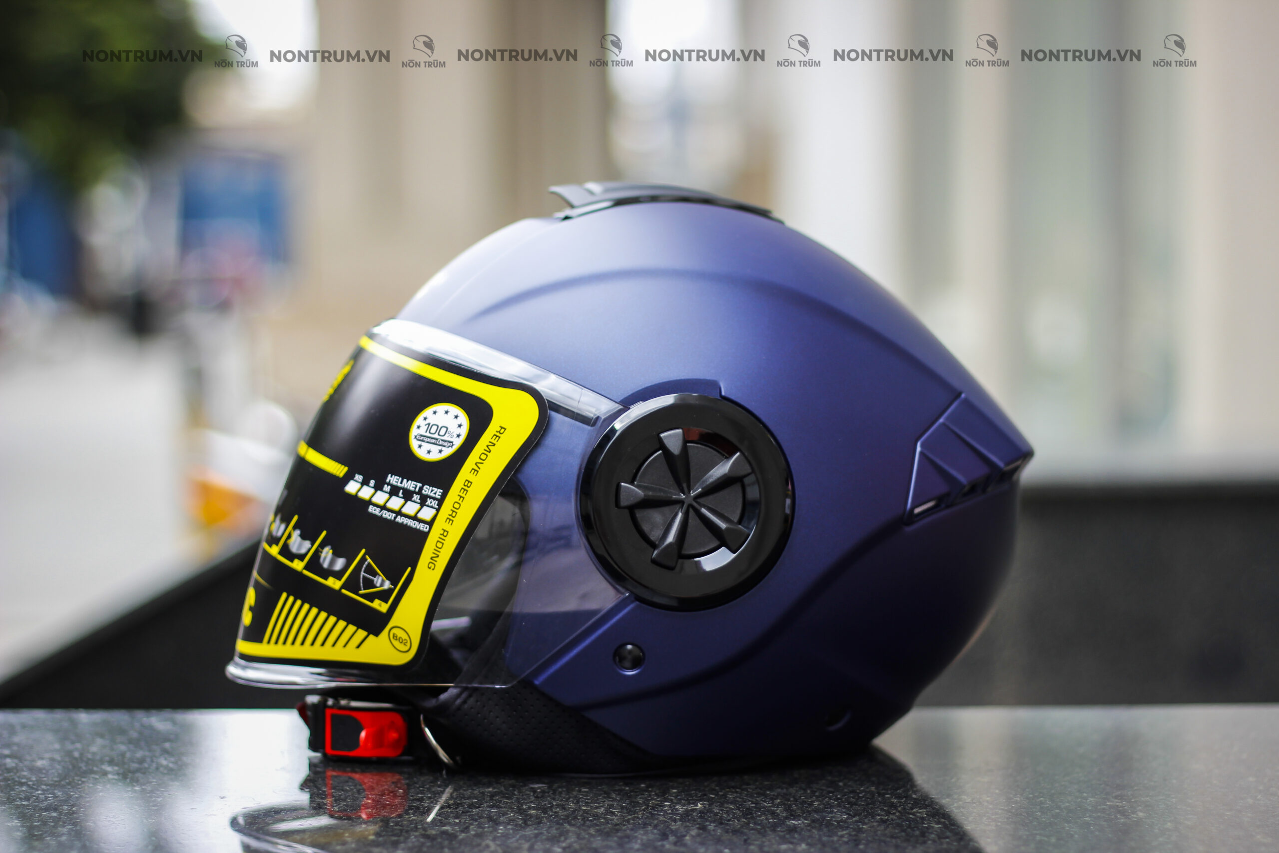 nón ROC R06 xanh mực 2